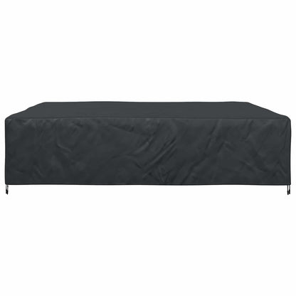 vidaXL Furniture Cover Plain Black 300 x 300 x 70 cm 600D 6