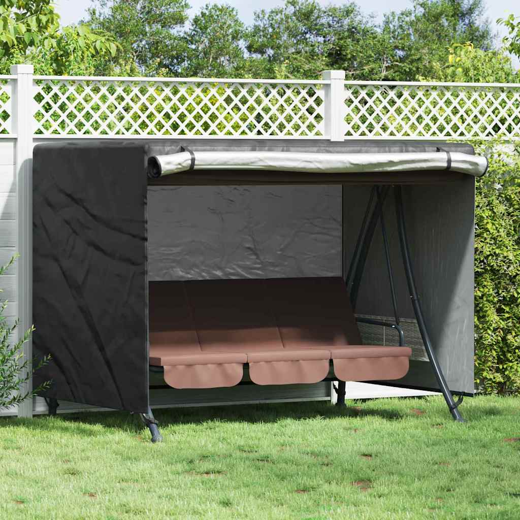 vidaXL Outdoor Swing Cover Black 220 x 150 x 150 cm 600D Oxford Fbric 1