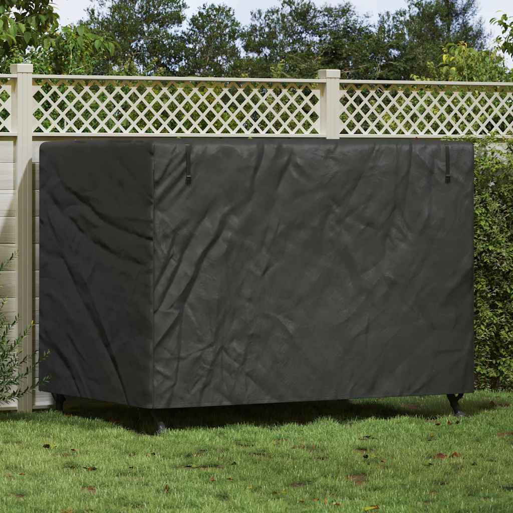 vidaXL Outdoor Swing Cover Black 220 x 150 x 150 cm 600D Oxford Fbric 4