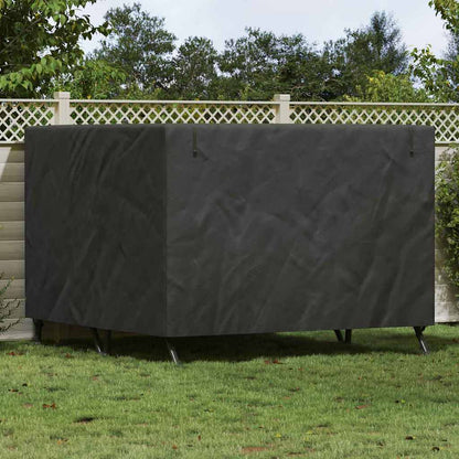 vidaXL Outdoor Swing Cover Black 250 x 250 x 160 cm 600D Oxford Fbric 4