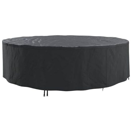 Furniture Cover Oxford Fbric Round Black fabric