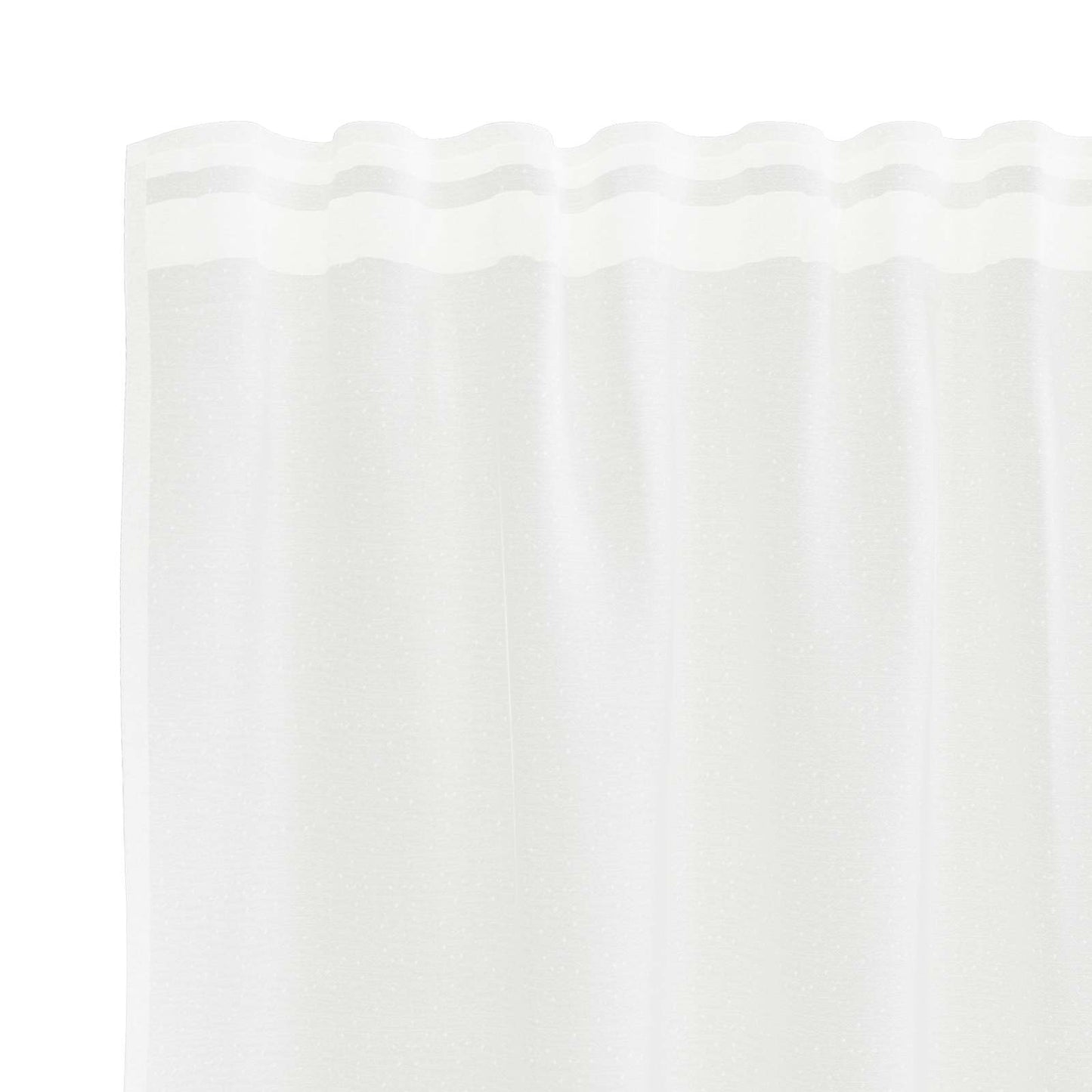 vidaXL Lace Curtain White 1200 x 300 cm Polyester 4