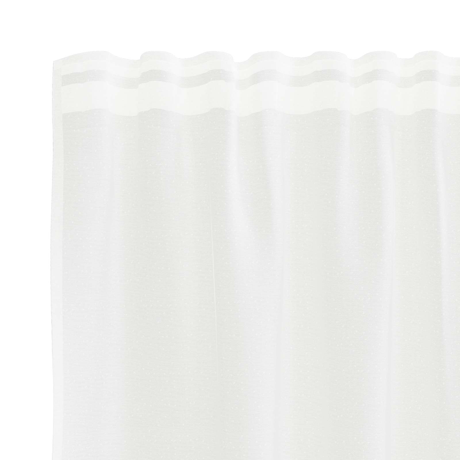 vidaXL Lace Curtain White 1200 x 300 cm Polyester 4