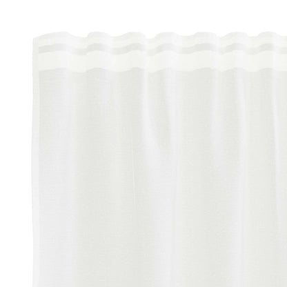 vidaXL Lace Curtain White 1200 x 300 cm Polyester 4