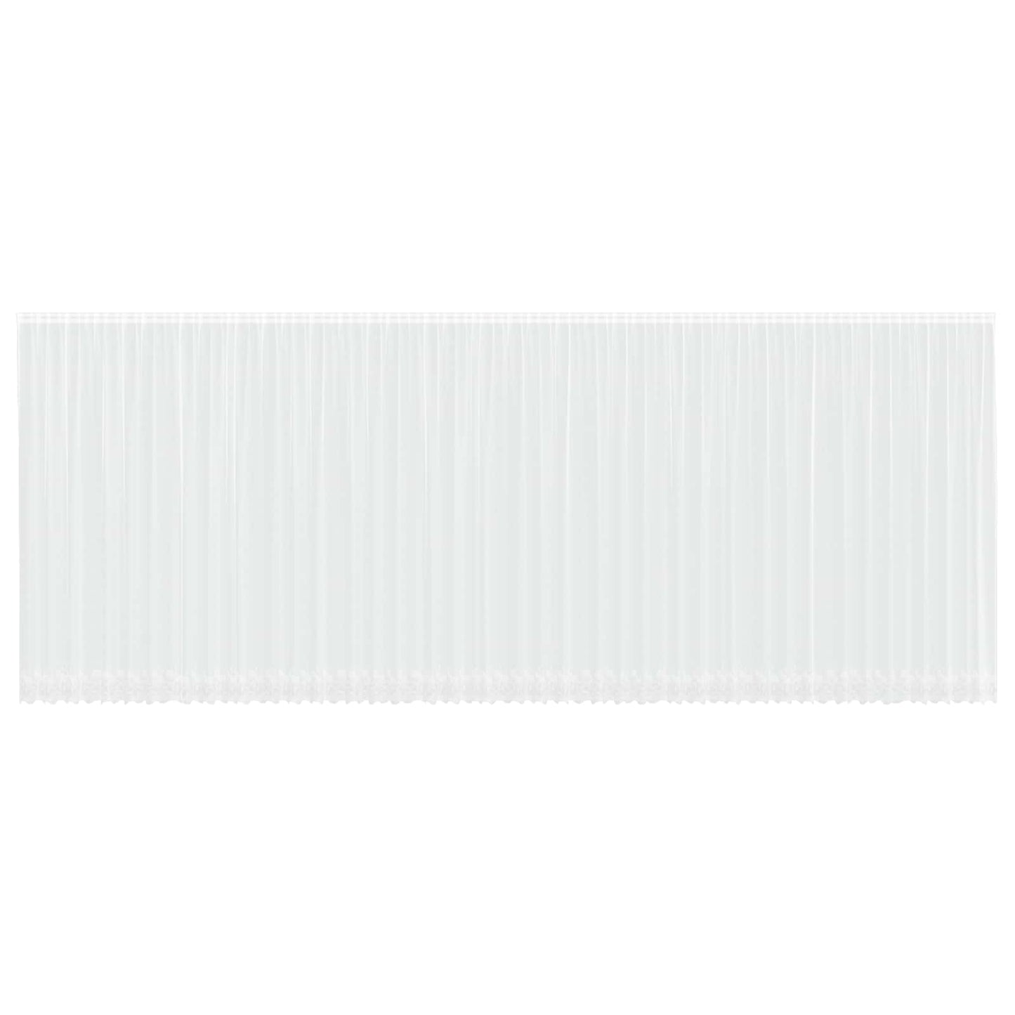 vidaXL Lace Curtain White 1200 x 300 cm Polyester 2