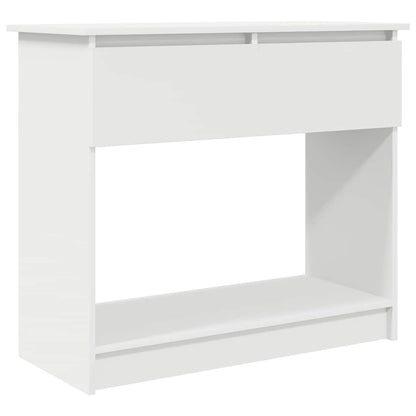 vidaXL Console Table with Drawers White 85.5x38.5x74.5 cm 2