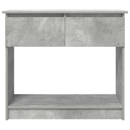 vidaXL Console Table with Drawers Concrete Grey 85.5x38.5x74.5 cm 6