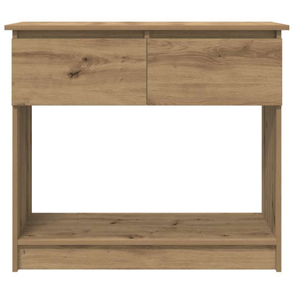 vidaXL Console Table with Drawers Artisan Oak 85.5x38.5x74.5 cm 6
