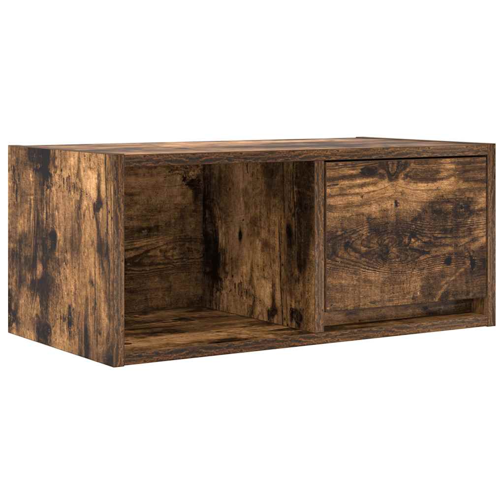 vidaXL TV Cabinets 2 pcs Smoked Oak 60x31x25.5 cm Engineered Wood 6