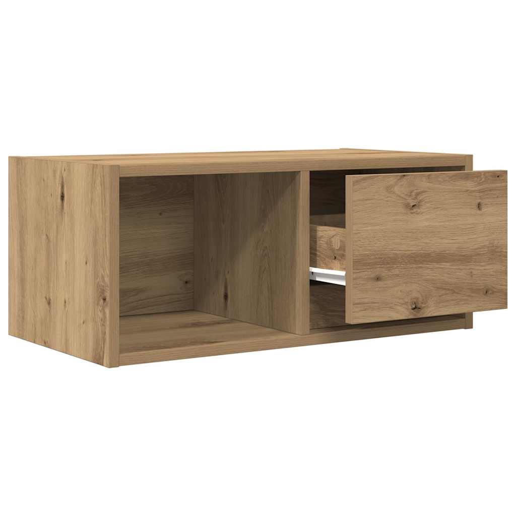 vidaXL TV Cabinets 2 pcs Artisan Oak 60x31x25.5 cm Engineered Wood 5