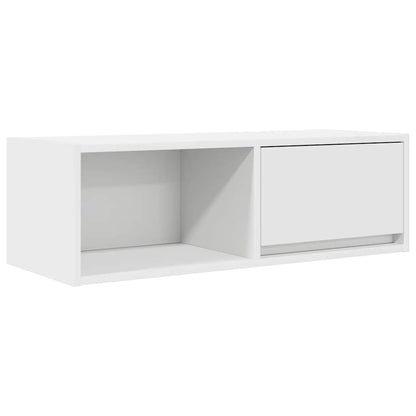 vidaXL TV Cabinet White 80x31x25.5 cm Engineered Wood 2