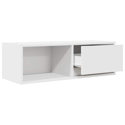 vidaXL TV Cabinet White 80x31x25.5 cm Engineered Wood 5