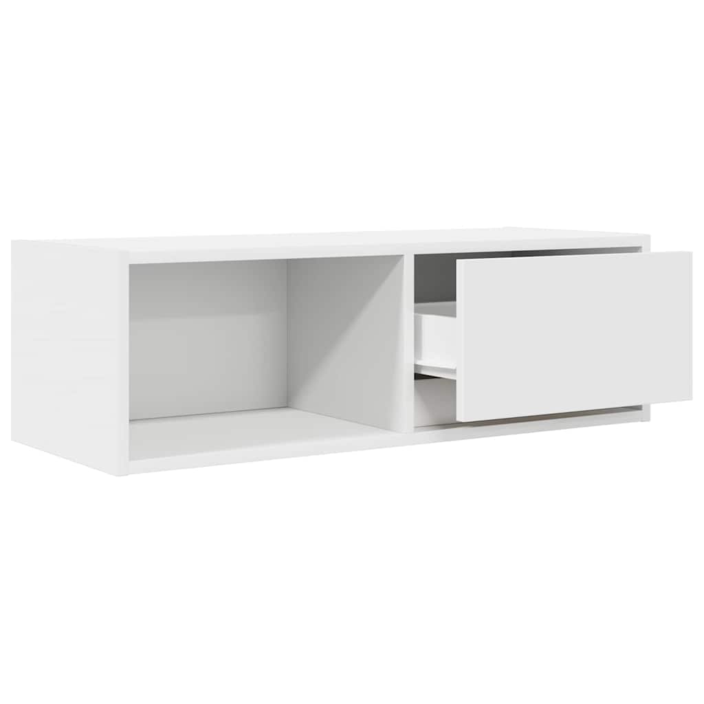 vidaXL TV Cabinets 2 pcs White 80x31x25.5 cm Engineered Wood 5