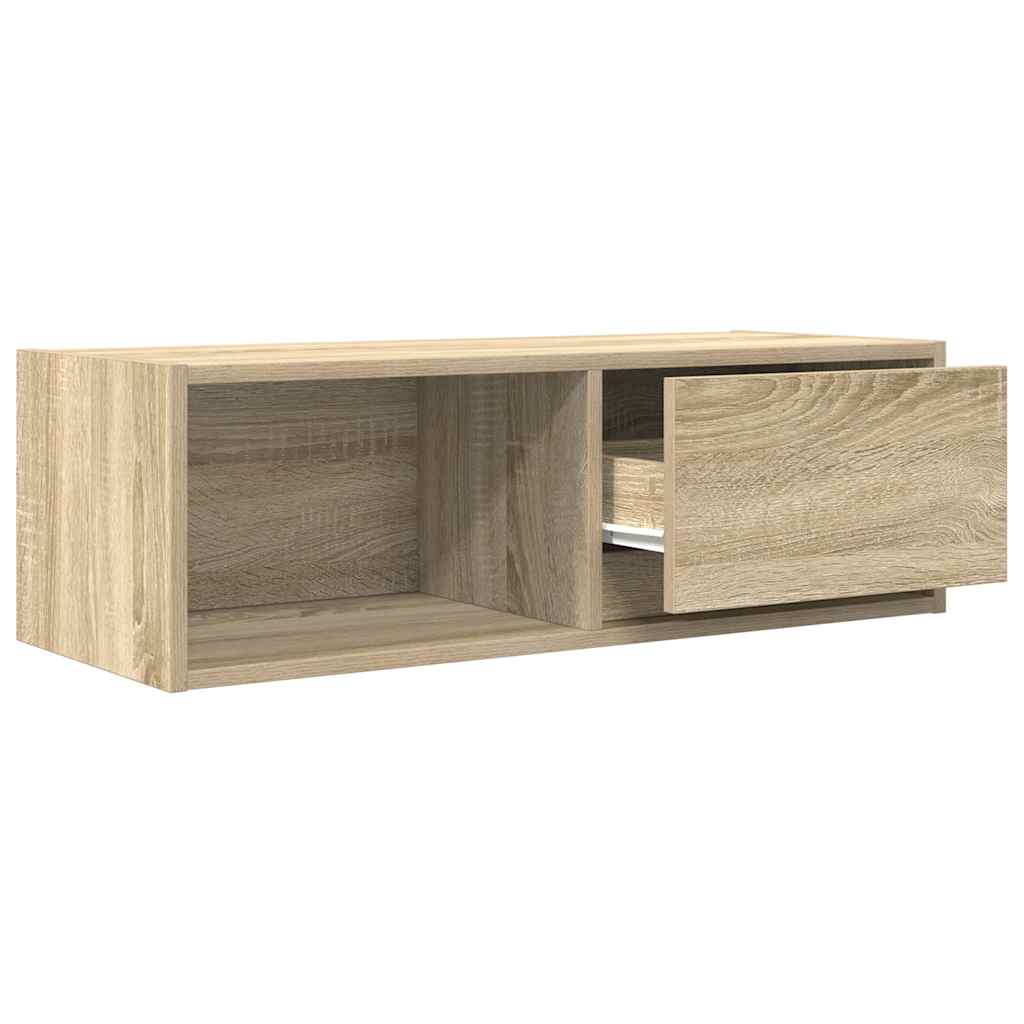 vidaXL TV Cabinets 2 pcs Sonoma Oak 80x31x25.5 cm Engineered Wood 5