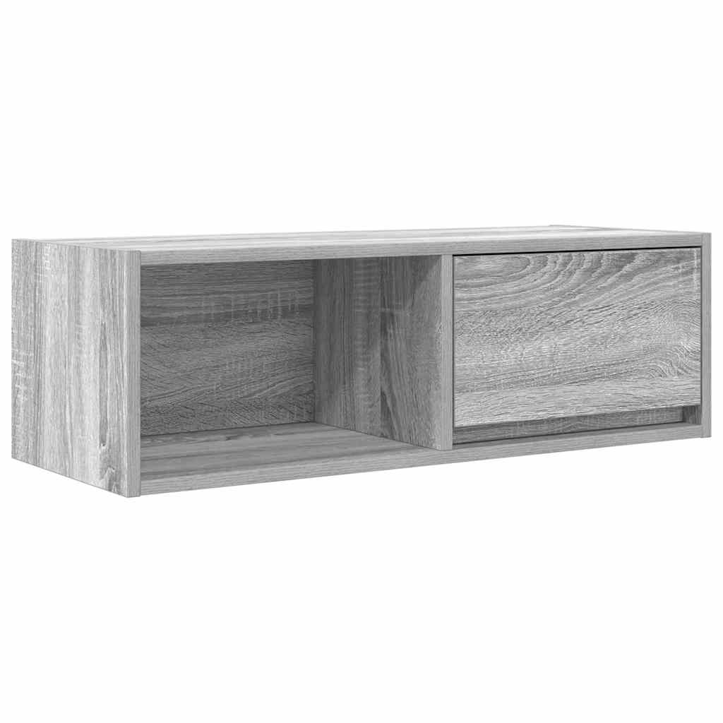vidaXL TV Cabinets 2 pcs Grey Sonoma 80x31x25.5 cm Engineered Wood 6