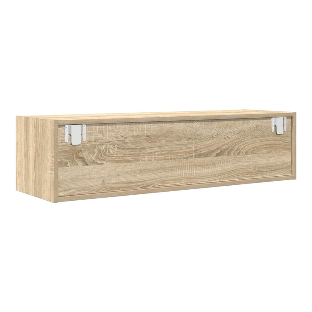 TV Cabinet 100x31x25.5 cm Engineered Wood Sonoma oak