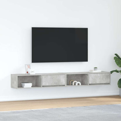 vidaXL TV Cabinets 100x31x25.5 cm Engineered Wood 2 pcs