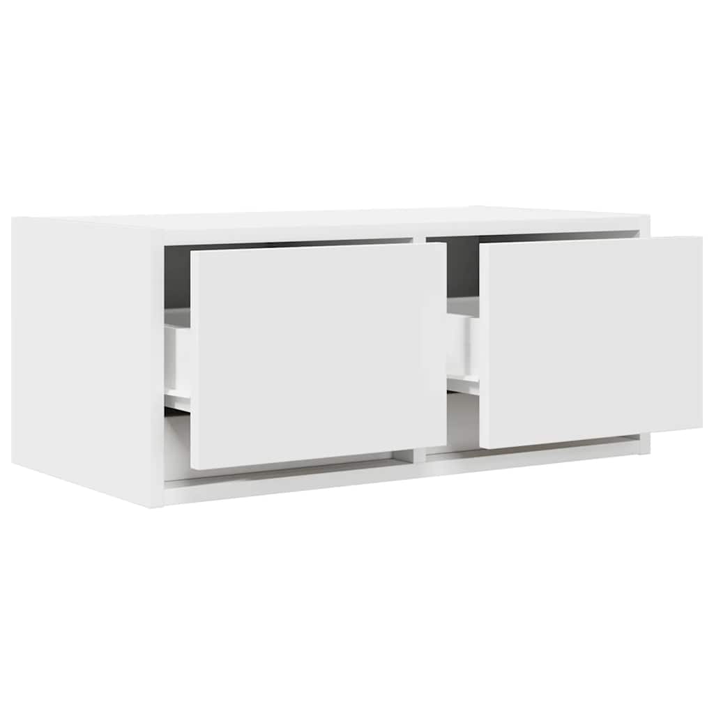 vidaXL TV Cabinets 2 pcs White 60x31x25,5 cm Engineered Wood 4