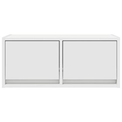 vidaXL TV Cabinets 2 pcs White 60x31x25,5 cm Engineered Wood 6