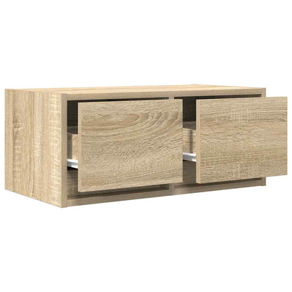 vidaXL TV Cabinets 2 pcs Sonoma Oak 60x31x25,5 cm Engineered Wood 4