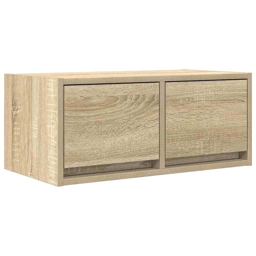 vidaXL TV Cabinets 2 pcs Sonoma Oak 60x31x25,5 cm Engineered Wood 5