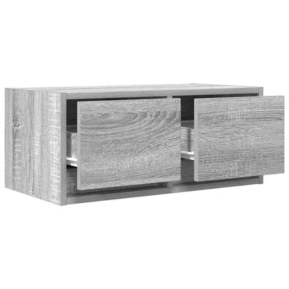 vidaXL TV Cabinets 2 pcs Grey Sonoma 60x31x25,5 cm Engineered Wood 4