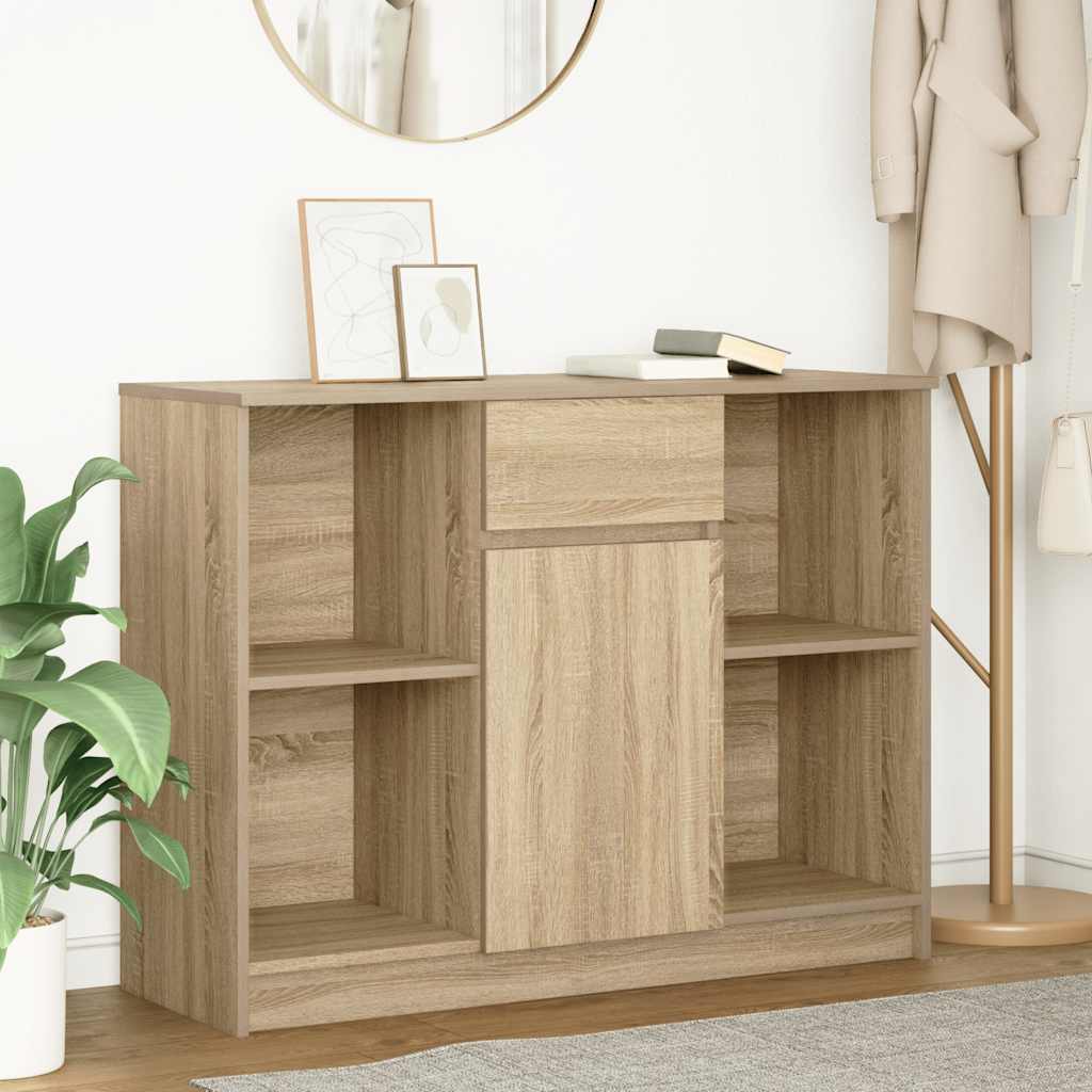 vidaXL Sideboard with Drawer 101x35x76 cm Engineered Wood