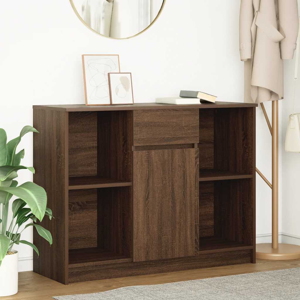 vidaXL Sideboard with Drawer 101x35x76 cm Engineered Wood