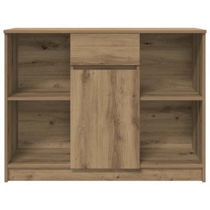vidaXL Sideboard with Drawer Artisan Oak 101x35x76 cm Engineered Wood 6