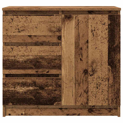 vidaXL Sideboard with Drawer Old Wood 71x35x65 cm Engineered Wood 6