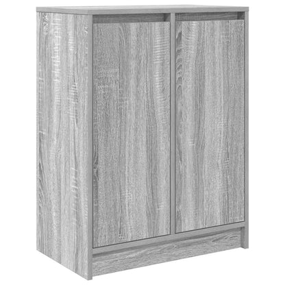 vidaXL Sideboard Grey Sonoma 57x34x76 cm Engineered Wood 2