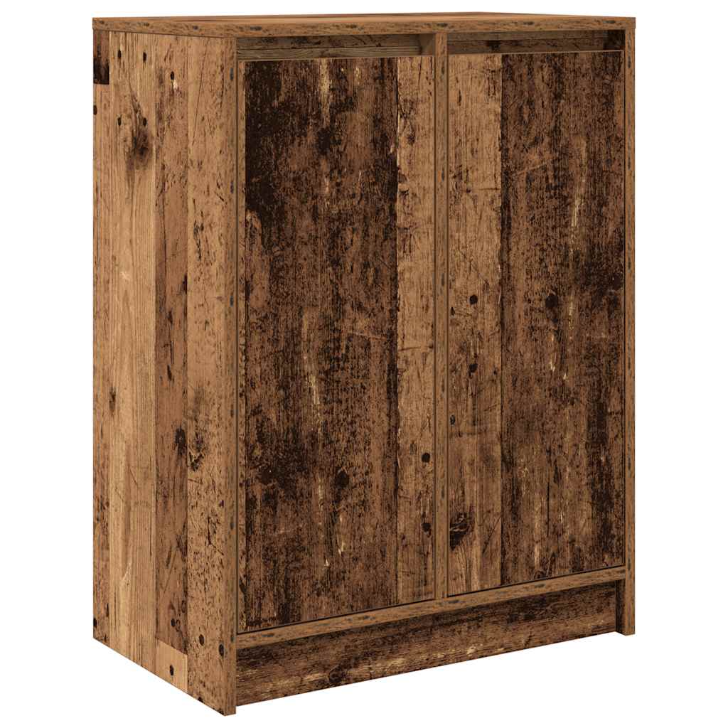 vidaXL Sideboard Old Wood 57x34x76 cm Engineered Wood 2