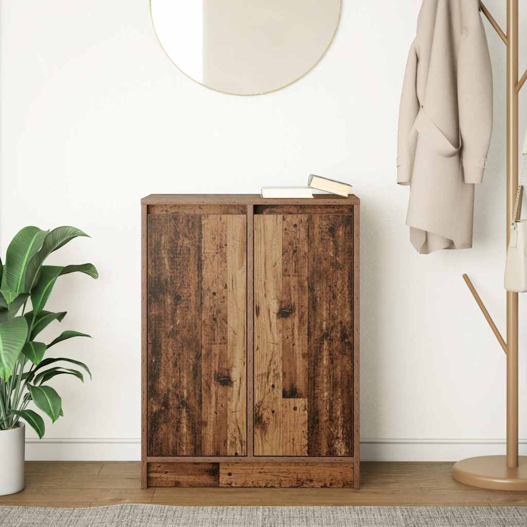 vidaXL Sideboard Old Wood 57x34x76 cm Engineered Wood 3