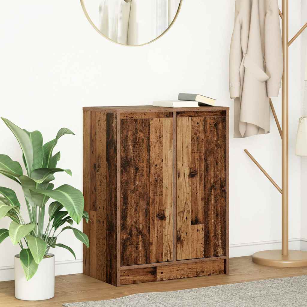 vidaXL Sideboard Old Wood 57x34x76 cm Engineered Wood 1