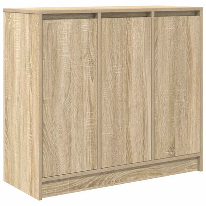 Sideboard 85x34x76 cm Engineered Wood Sonoma oak