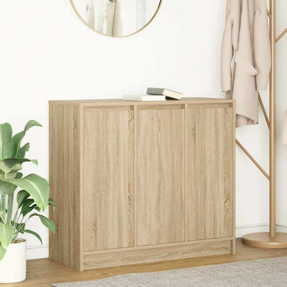 Sideboard 85x34x76 cm Engineered Wood Sonoma oak