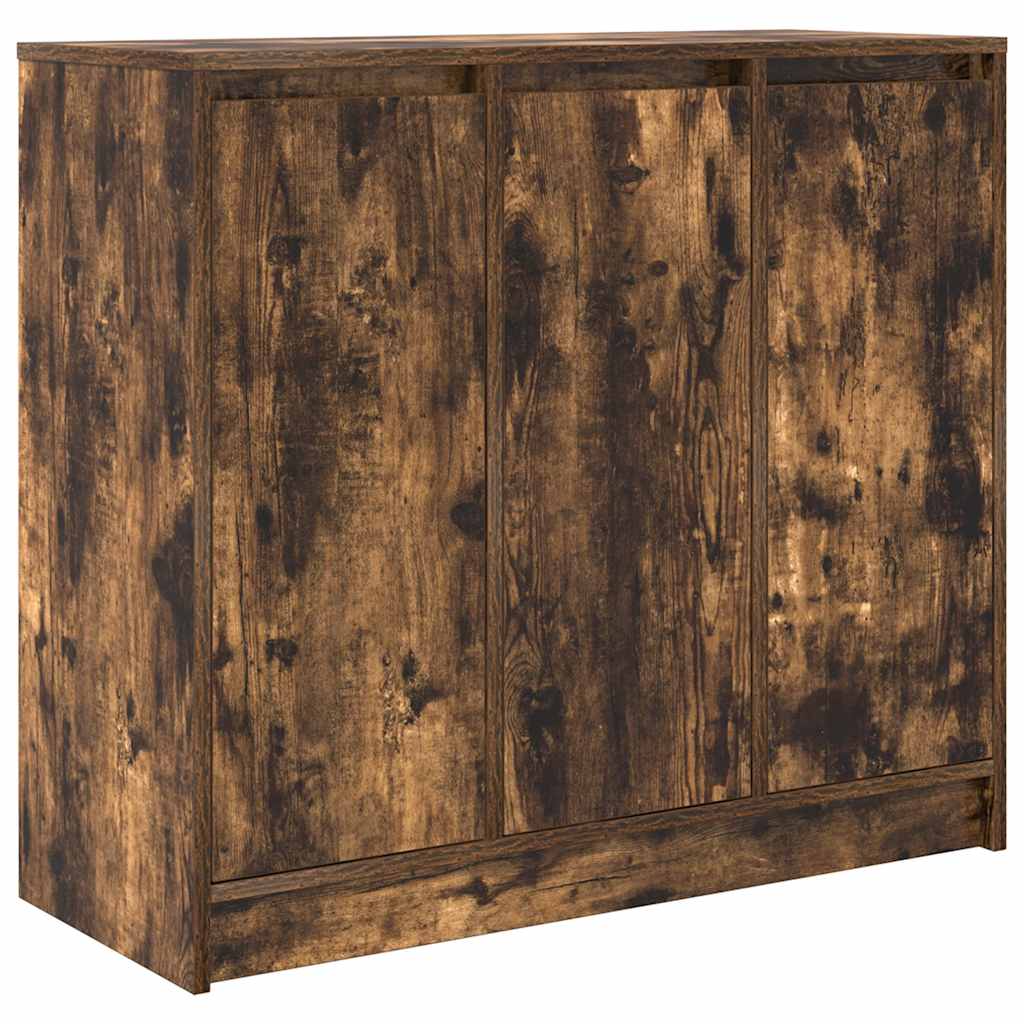 Sideboard 85x34x76 cm Engineered Wood Smoked oak