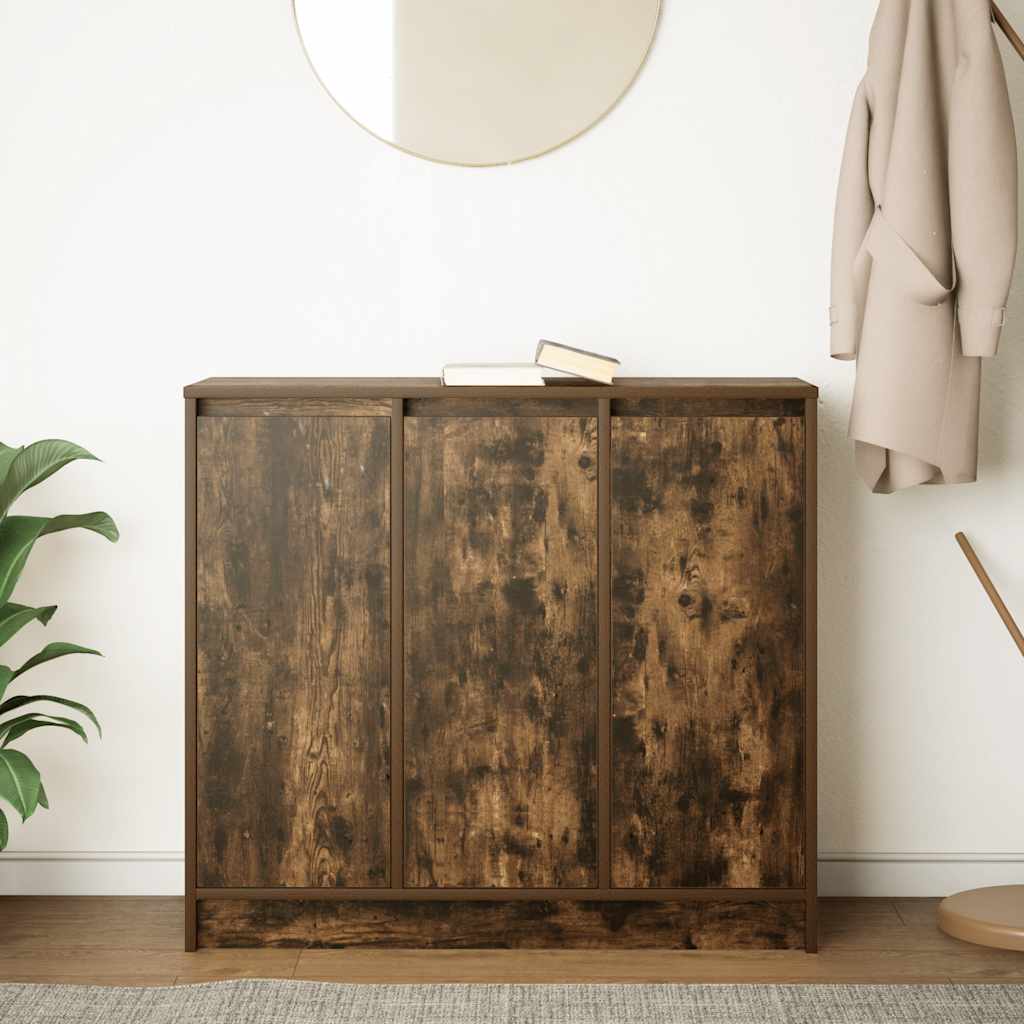 Sideboard 85x34x76 cm Engineered Wood Smoked oak
