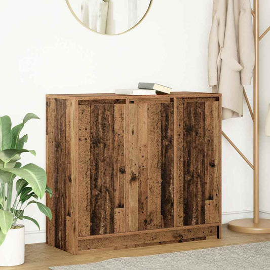 vidaXL Sideboard Old Wood 85x34x76 cm Engineered Wood 1