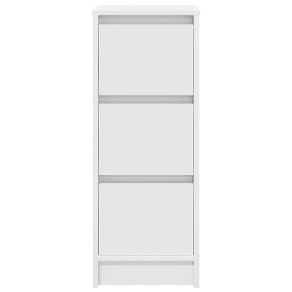vidaXL Sideboard White 29.5x34x76 cm Engineered Wood 6
