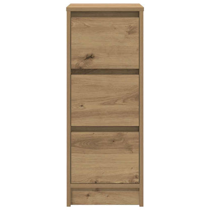 vidaXL Sideboard Artisan Oak 29.5x34x76 cm Engineered Wood 6