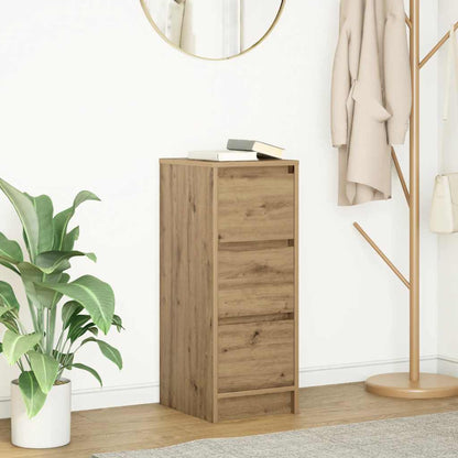vidaXL Sideboard Artisan Oak 29.5x34x76 cm Engineered Wood 1