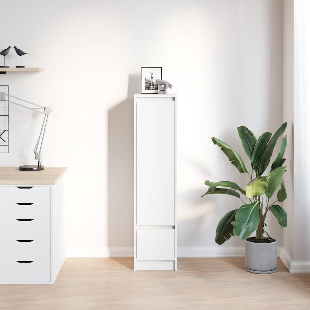 vidaXL Highboard White 29.5x34x119.5 cm Engineered Wood 3