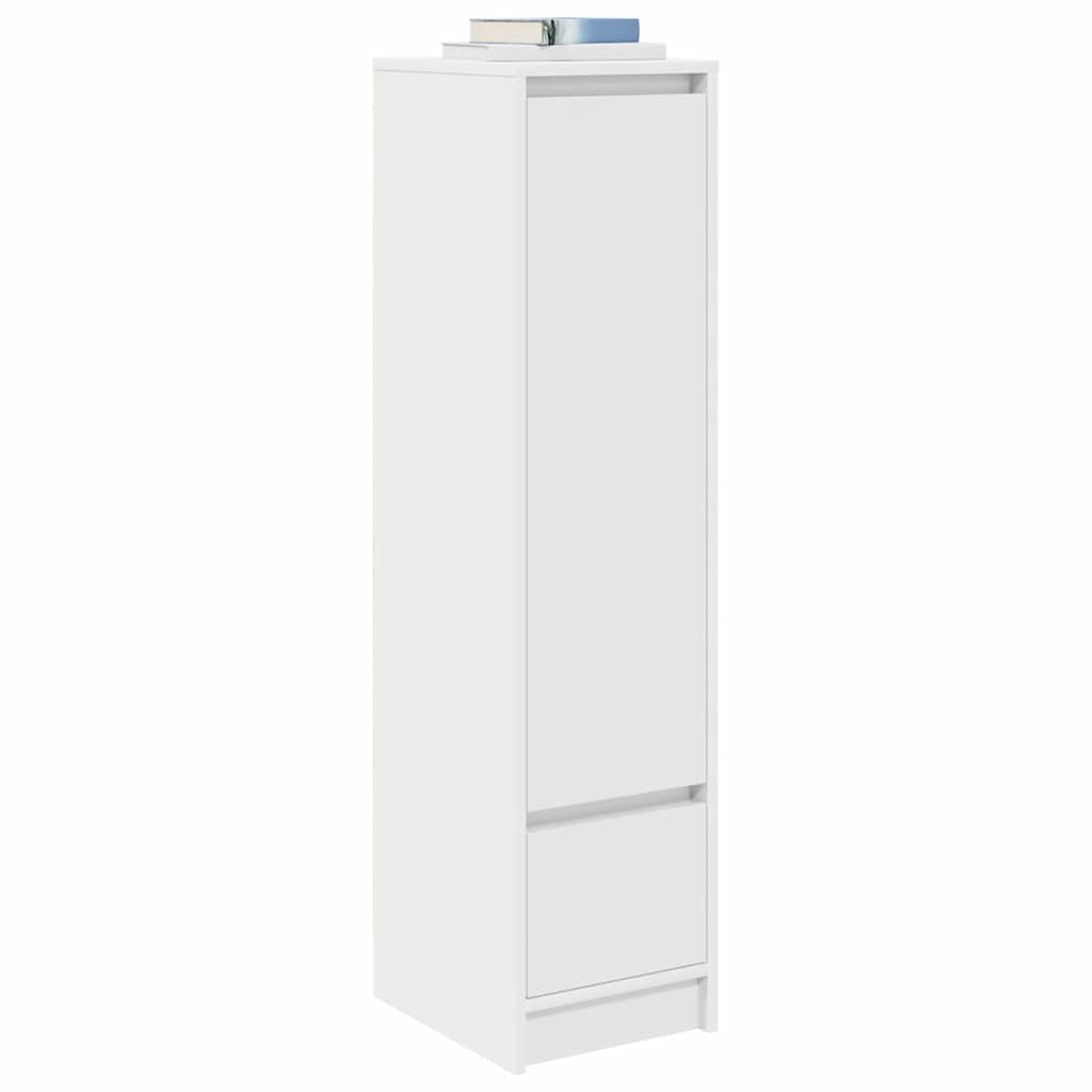 vidaXL Highboard White 29.5x34x119.5 cm Engineered Wood 4