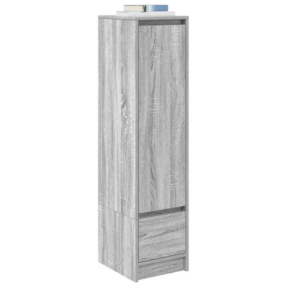 vidaXL Highboard Grey Sonoma 29.5x34x119.5 cm Engineered Wood 4