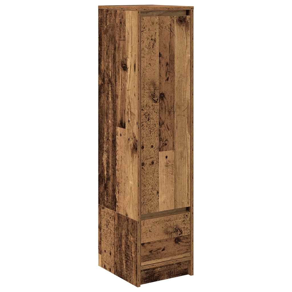 vidaXL Highboard Old Wood 29.5x34x119.5 cm Engineered Wood 2