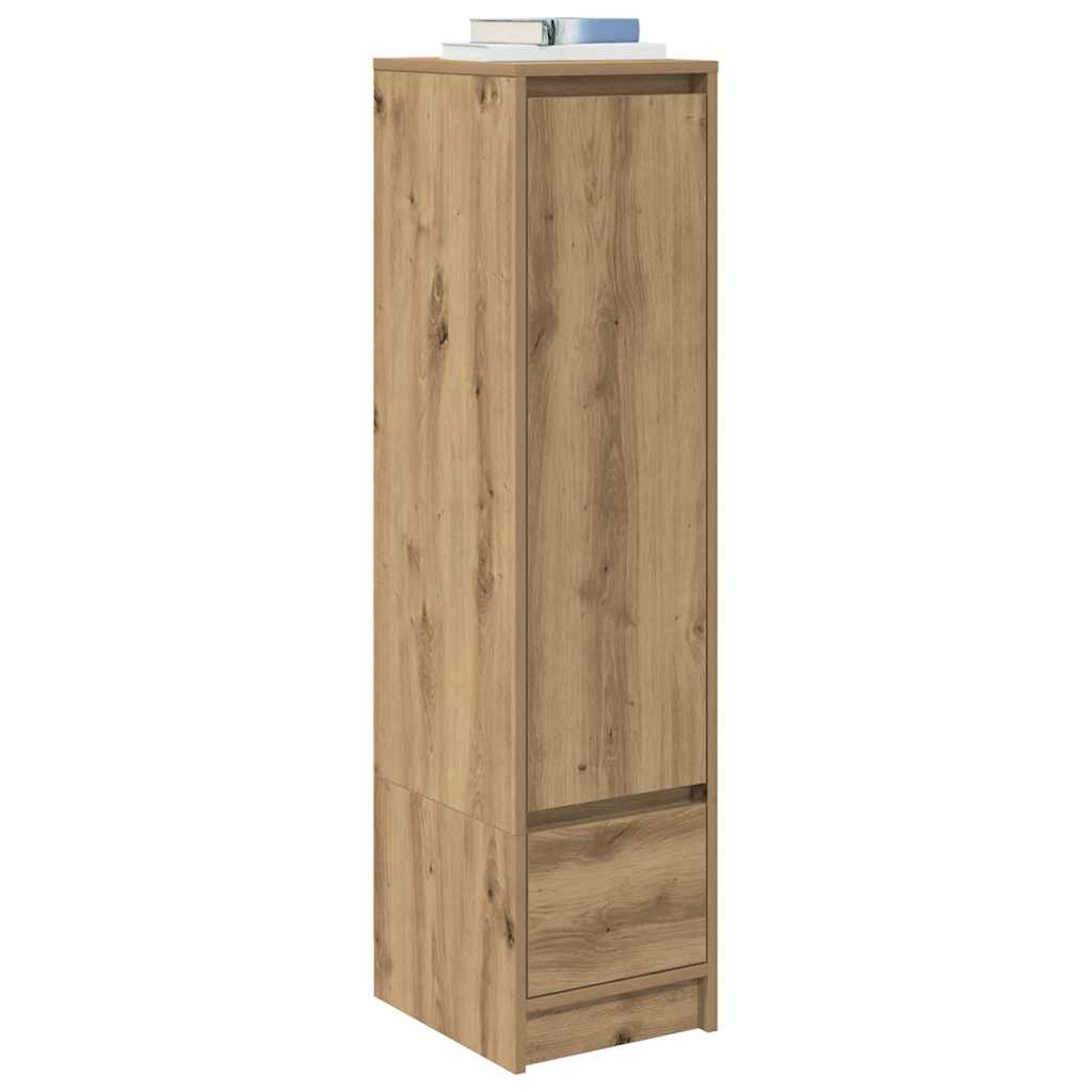 vidaXL Highboard Artisan Oak 29.5x34x119.5 cm Engineered Wood 4
