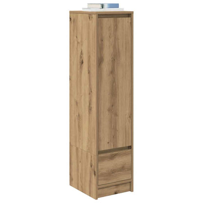 vidaXL Highboard Artisan Oak 29.5x34x119.5 cm Engineered Wood 4