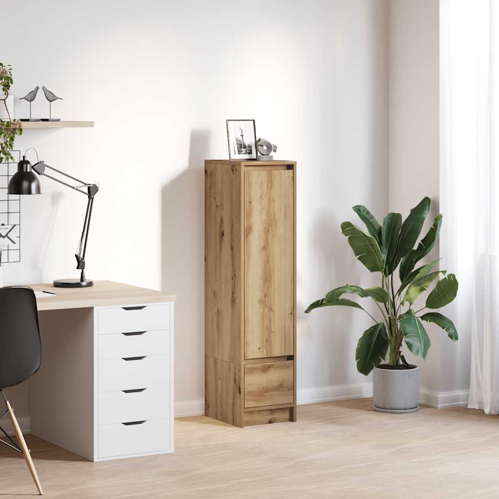 vidaXL Highboard Artisan Oak 29.5x34x119.5 cm Engineered Wood 1