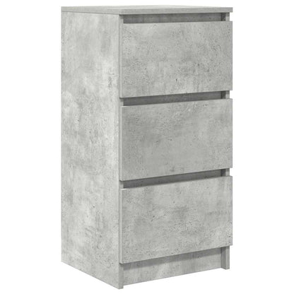 vidaXL Sideboard Concrete Grey 37.5x35x76 cm Engineered Wood 2